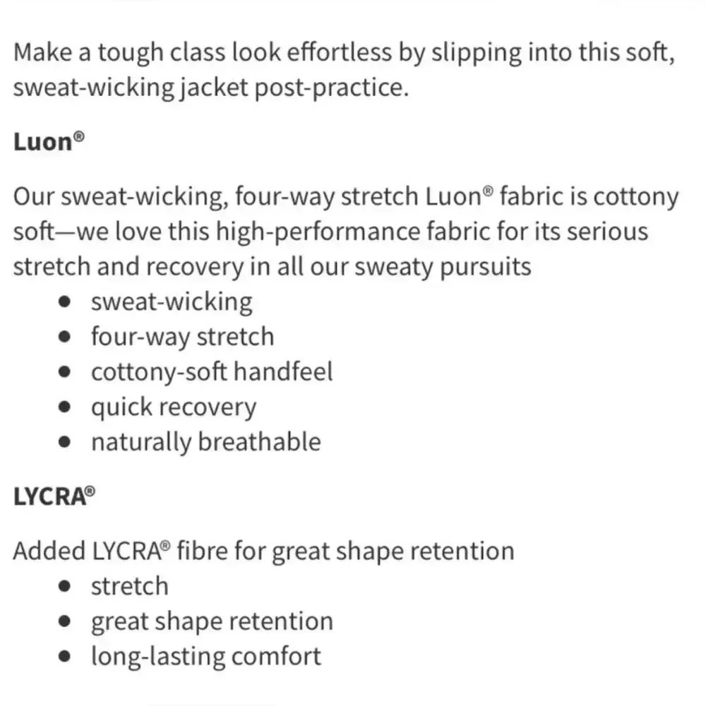 Lululemon Precision Jacket - Picture 8 of 8
